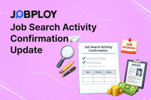 သင့်ရဲ့ D-10 ဗီဇာသက်တမ်းတိုးဖို့အတွက် မရှိမဖြစ်လိုအပ်တဲ့ စာရွက်စာတမ်းဖြစ်တဲ့ "အလုပ်ရှာဖွေမှုအတည်ပြုချက်" ကို Jobploy မှာ တစ်ပြိုင်နက်တည်း ပရင့်ထုတ်လိုက်ပါ။