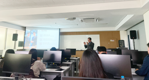 On-site report on the E-7-1 employment linkage information session for international students in Korea